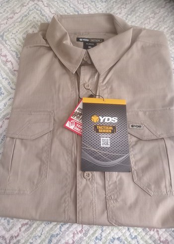 YDS TACTİCAL BEJ RENGİ ERKEK GÖMLEK 2XL VE S BEDEN MEVCUT - Görsel 5