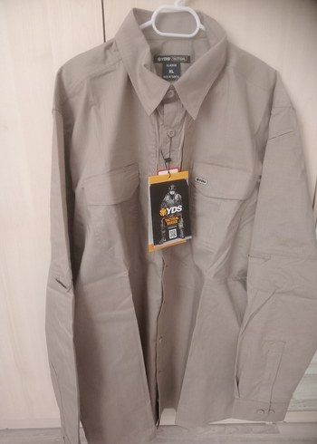 YDS TACTİCAL BEJ RENGİ ERKEK GÖMLEK 2XL VE S BEDEN MEVCUT - Görsel 4