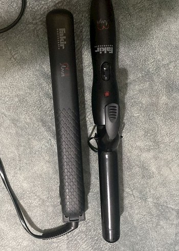 Siyah ve Gri Saç Düzleştirici - Görsel 2