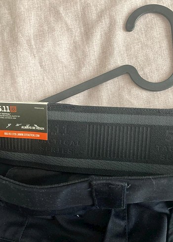 36 Beden 5.11 MARKA Erkek Kemerli Lacivert Denim Pantolon