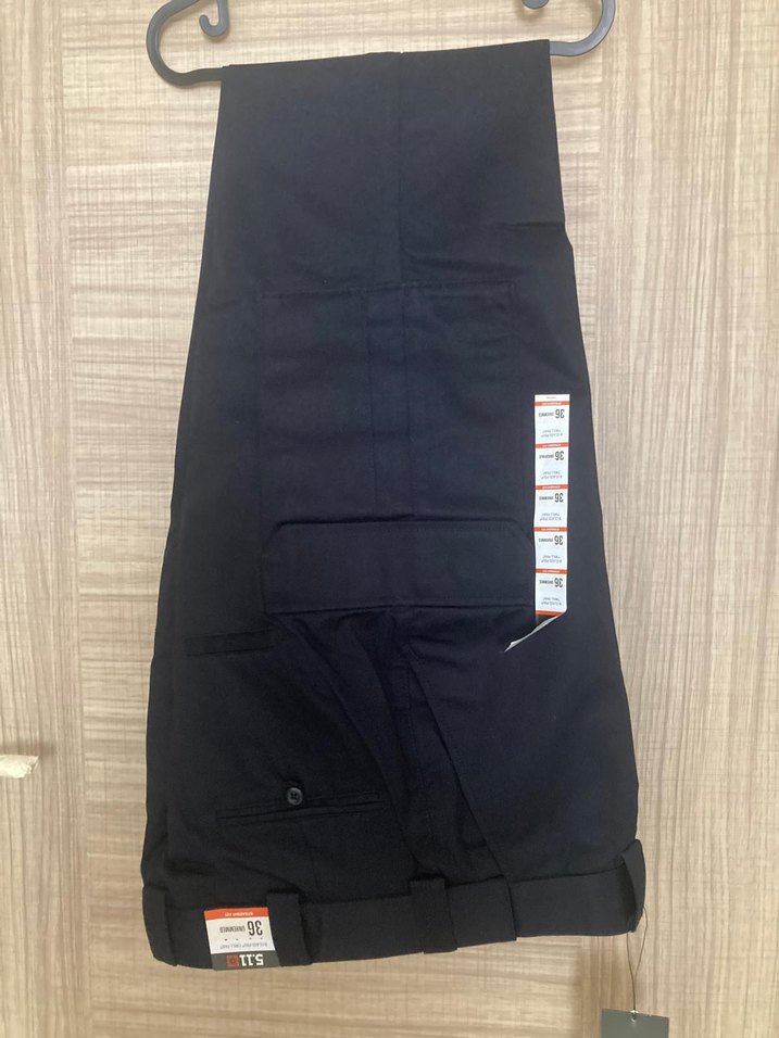 5.11 MARKA Erkek Kemerli Lacivert Denim Pantolon - Görsel 2