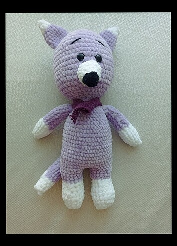 Amigurumi Mor Tilki