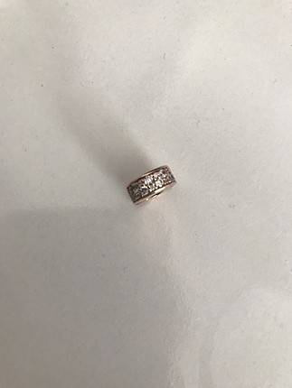 Pandora Üç Pandora 2 charm bi klips rose orjinal 