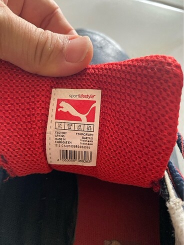 43 Beden lacivert Renk Puma spor ayakkabı