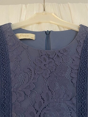 Mavi tul elbise - Görsel 3