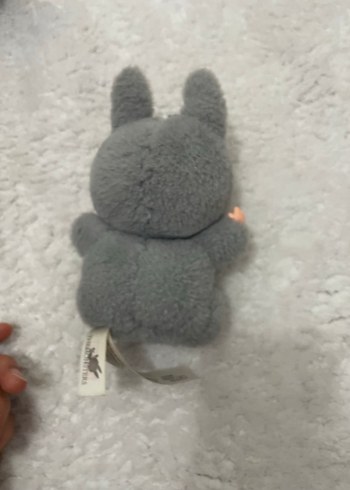 Gri Peluş Oyuncak Sevimli Figür - Görsel 2