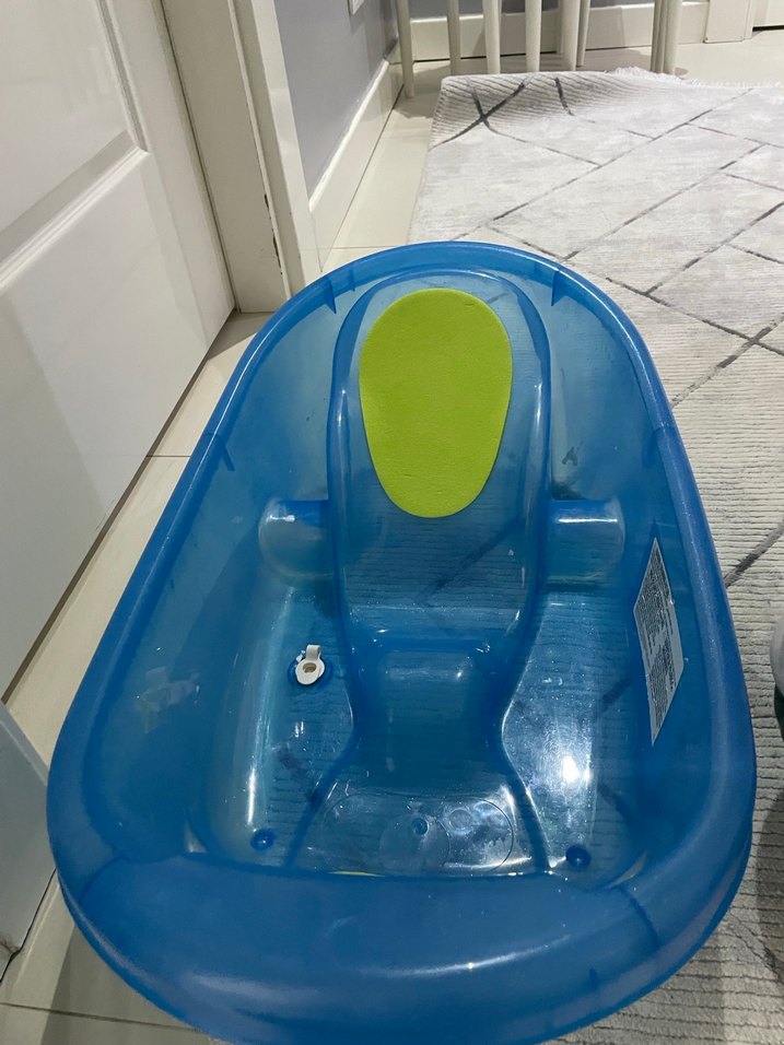 Renkli Mavi Bebek yıkama kuvetı - Görsel 2