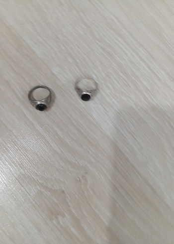 Tasli Gumus Yuzuk İki Adet Fiyati
