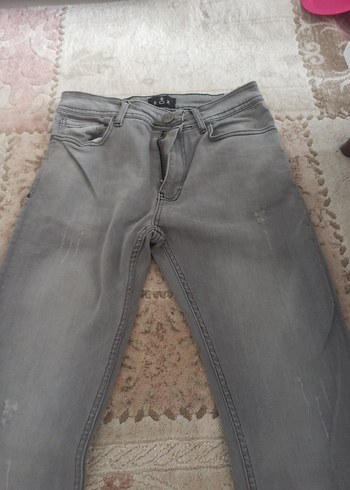 Gri Regular Fit Erkek çocuk Kot Pantolon - Görsel 2