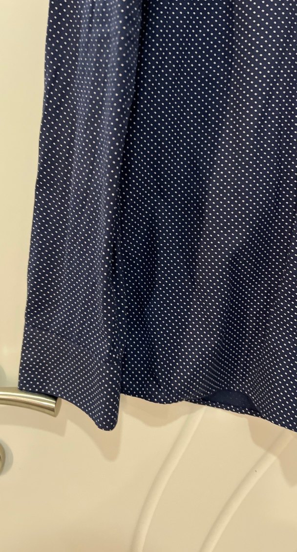 Erkek Uzun Kollu Lacivert Düğmeli Gömlek - Görsel 5