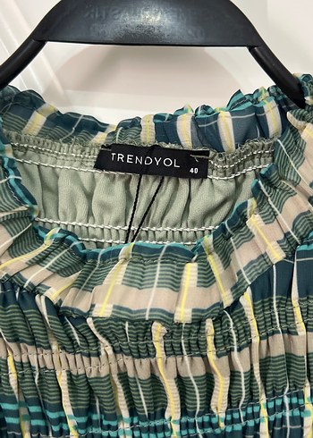 Bohem Mini Uzun Kollu Pilili Elbise - Görsel 4