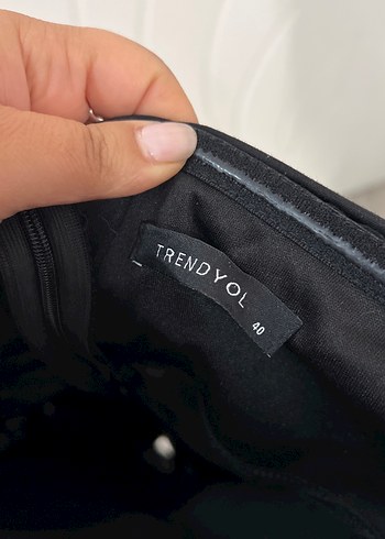 Drapeli Siyah Straplez Mini Elbise - Görsel 5