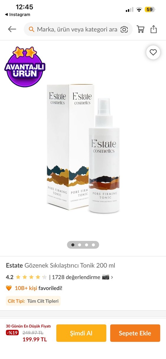 Estate Cosmetics Arındırıcı Temizleme Jeli ve Beyaz Kil Maskesi - Görsel 4