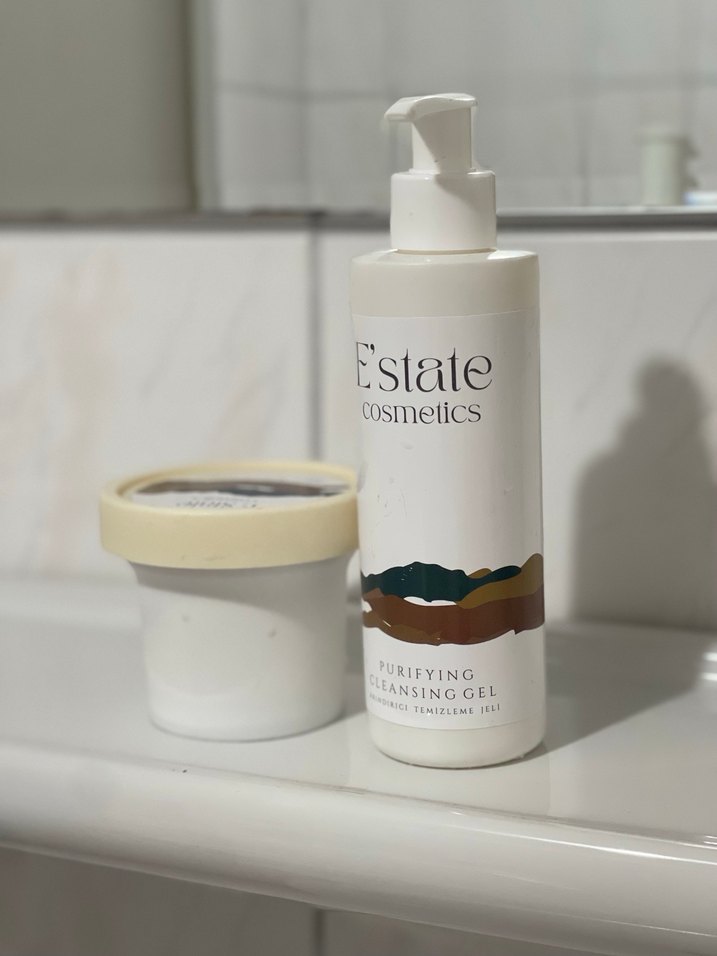 Estate Cosmetics Arındırıcı Temizleme Jeli ve Beyaz Kil Maskesi - Görsel 2