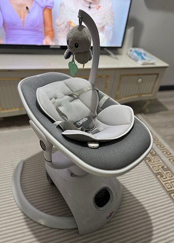 Gri Manuel Kumandalı Elektrikli Anakucağı - Görsel 5