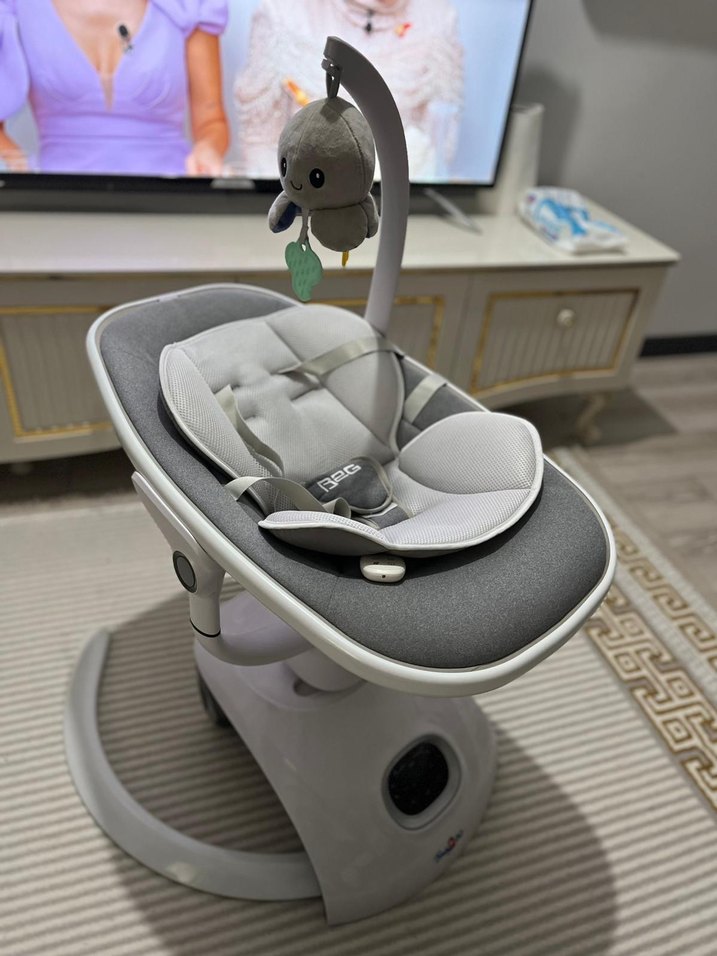 Gri Manuel Kumandalı Elektrikli Anakucağı - Görsel 3