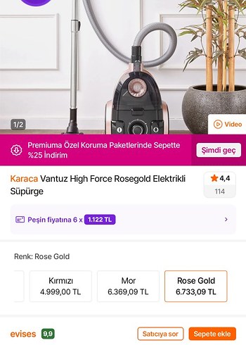 Karaca Karaca vantuz