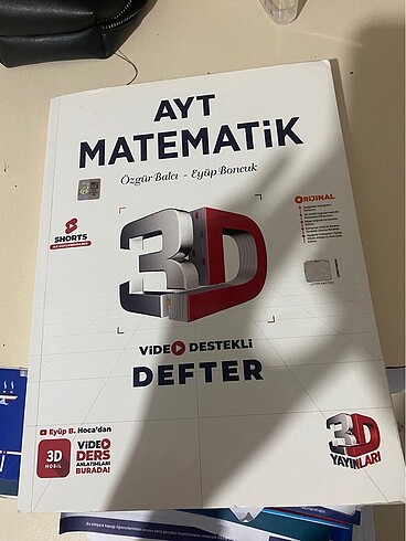 3d video destekli ayt matematik defteri