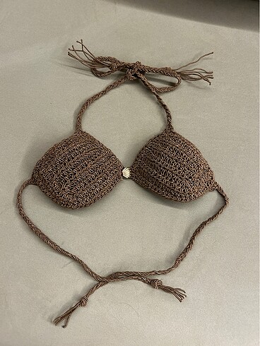 Örme bikini üstü
