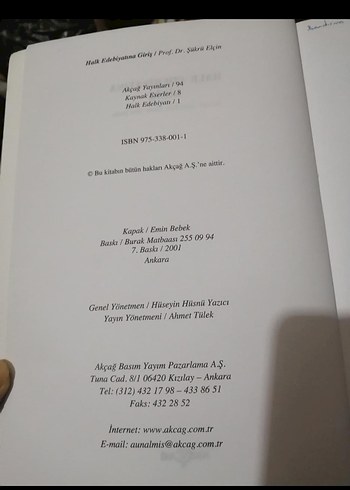 Halk Edebiyatına Giriş - Prof. Dr. Şükrü Elçin - Görsel 3