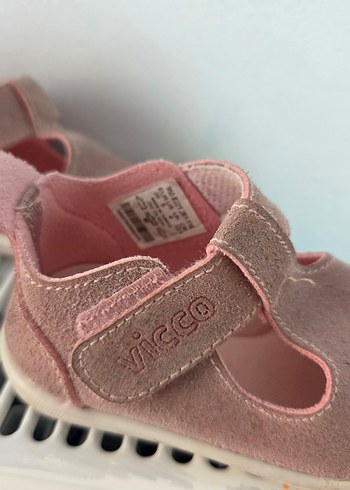 Kız Bebek İlk Adım Ayakkabısı Pembe Tokalı - Görsel 2