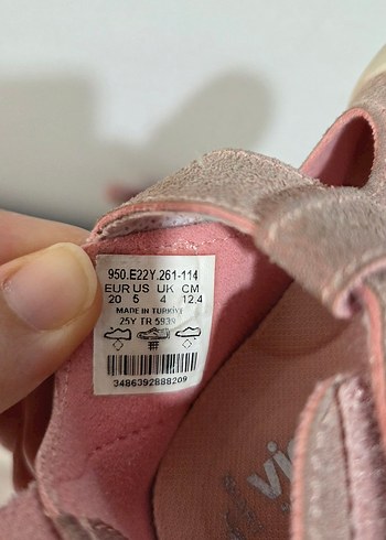 Kız Bebek İlk Adım Ayakkabısı Pembe Tokalı - Görsel 4