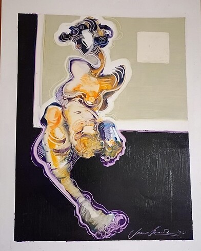 Lot:1 Yağlı boya imzalı