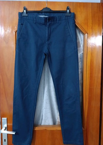 Erkek Lacivert Normal Kesim Denim Pantolon - Görsel 2