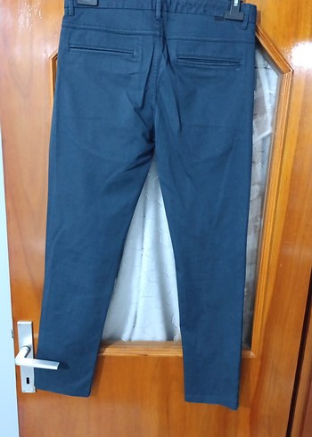 Erkek Lacivert Normal Kesim Denim Pantolon - Görsel 3
