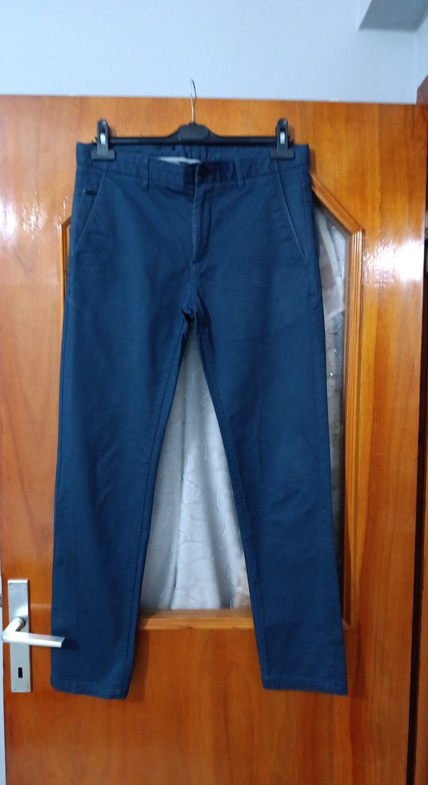 Erkek Lacivert Normal Kesim Denim Pantolon - Görsel 2