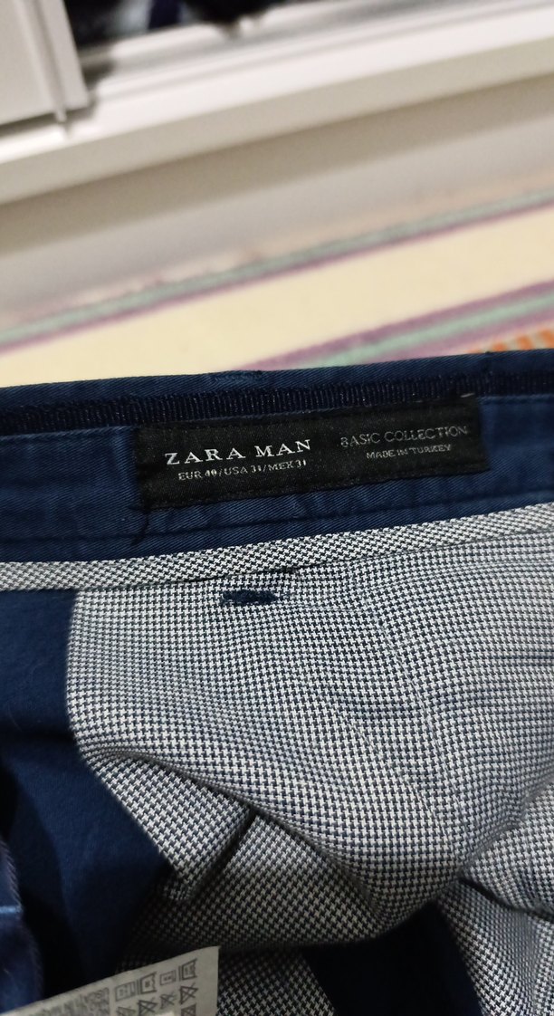 Erkek Lacivert Normal Kesim Denim Pantolon - Görsel 4