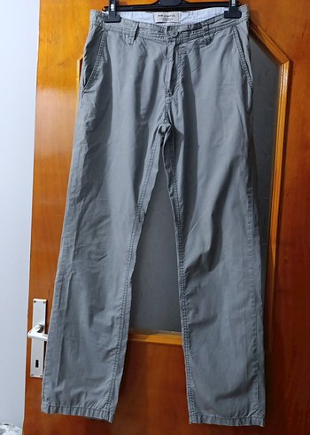Gri Regular Fit Denim Erkek Pantolon. 30/32 bedenim - Görsel 2
