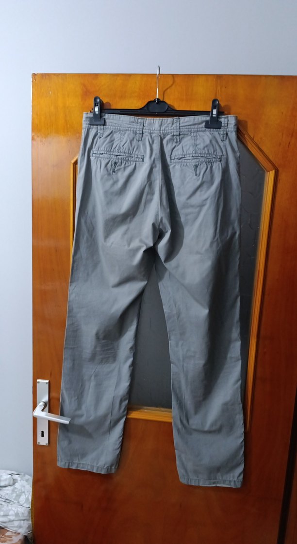Gri Regular Fit Denim Erkek Pantolon. 30/32 bedenim - Görsel 4