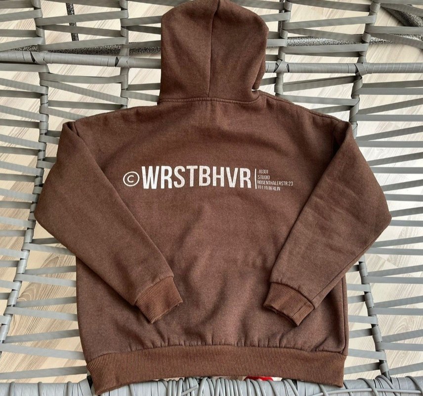 Kadın Kahverengi Kapüşonlu Sweatshirt - Görsel 3