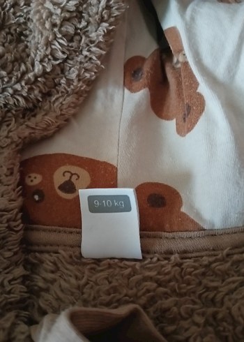 Kahverengi Kürklü Bebek Tulumu - Görsel 5