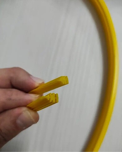 Beden sarı Renk Silikon Silecek Lastiği - 2 Adet