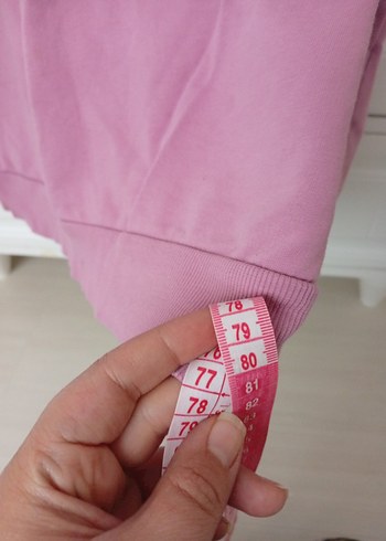 xl Beden pembe Renk kadın Sweatshirt
