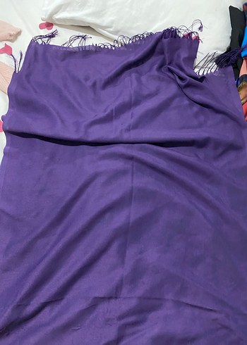 Parlak Mor Kadın Şal - Görsel 2