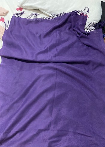 Parlak Mor Kadın Şal - Görsel 3