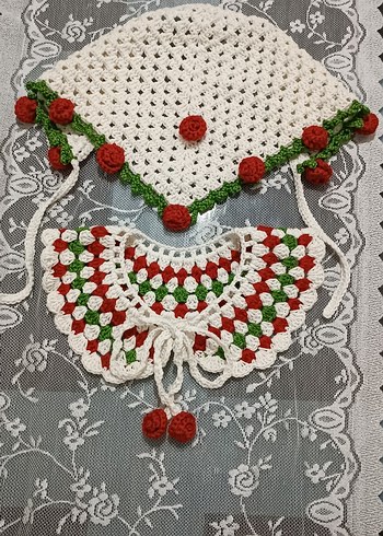 3 lü takım bandana yaka ve çanta - Görsel 6