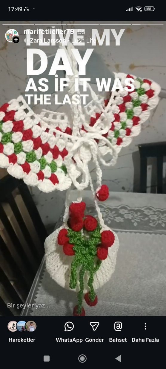 3 lü takım bandana yaka ve çanta - Görsel 3