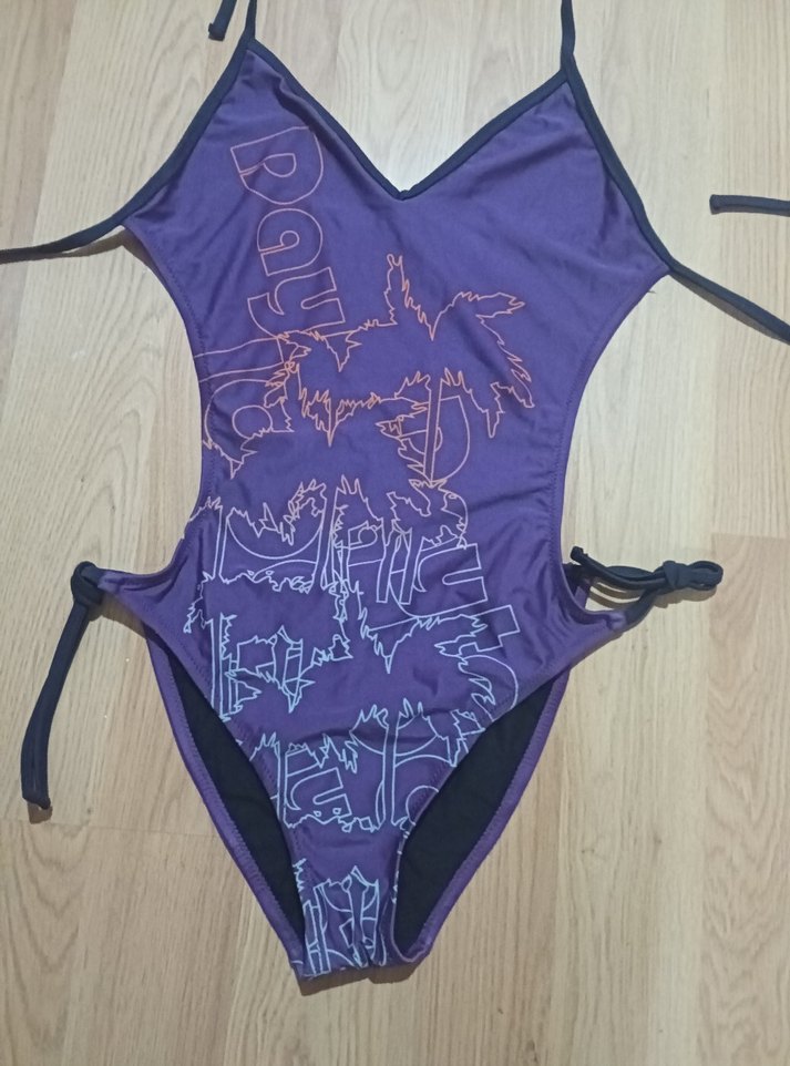 Puma orjınal Mor Baskılı Spor Kadın Mayo 42/44 - Görsel 5