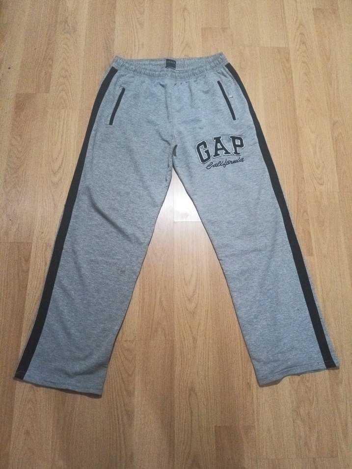 Gri GAP Baskılı Erkek Eşofman Altı s beden - Görsel 5