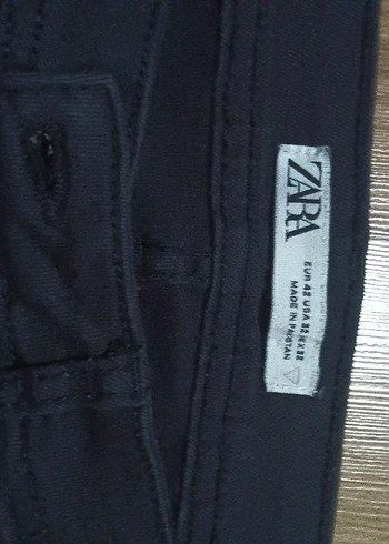 Zara MAN Erkek Siyah likralı  Kot Pantolon 42/ - Görsel 5