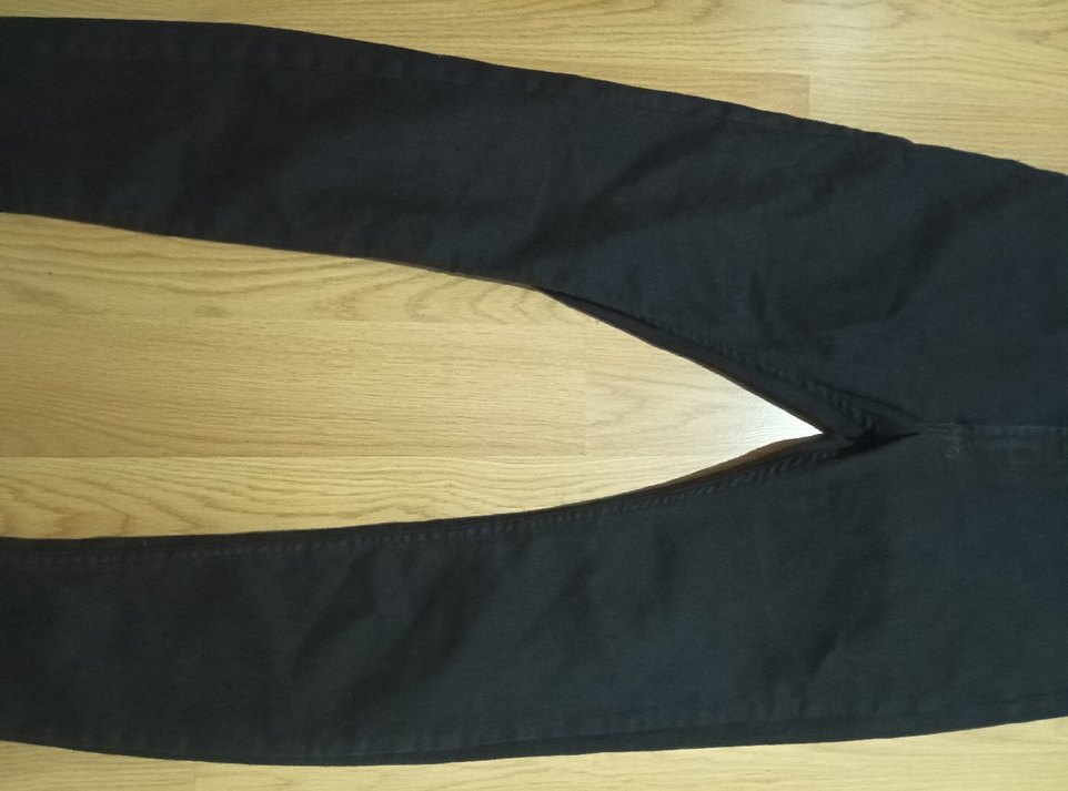 Zara MAN Erkek Siyah likralı  Kot Pantolon 42/ - Görsel 4