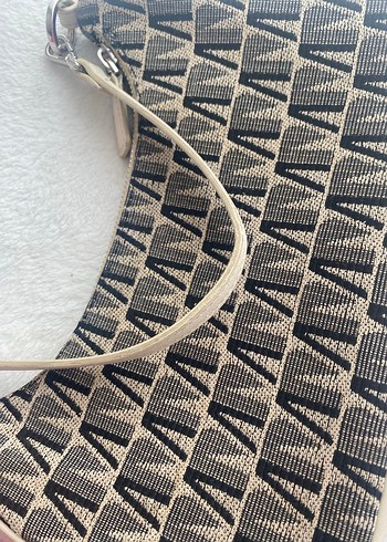 Bej Tokalı Kadın Omuz Çantası - Görsel 6