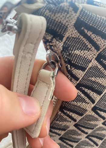 Bej Tokalı Kadın Omuz Çantası - Görsel 7