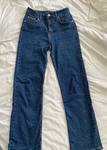 Lacivert Kadın Regular Fit Kot Pantolon - Görsel 6