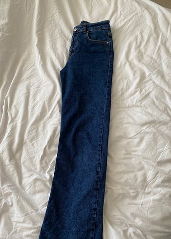 Lacivert Kadın Regular Fit Kot Pantolon - Görsel 2