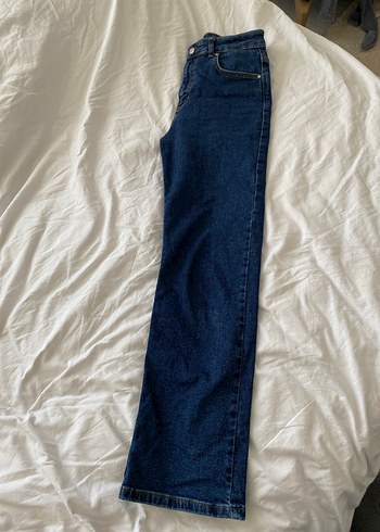 Lacivert Kadın Regular Fit Kot Pantolon - Görsel 4